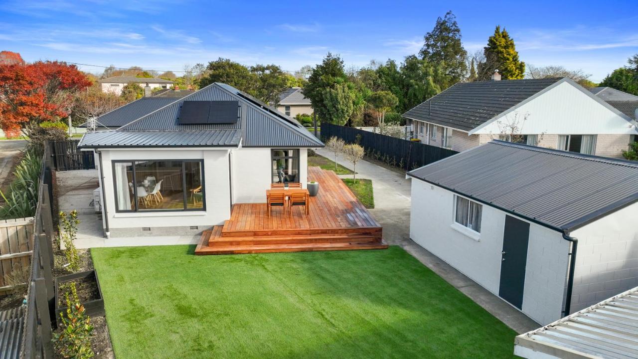 Private, Family-Friendly Home, 4Br By Airport & Free Parking Christchurch Exterior foto