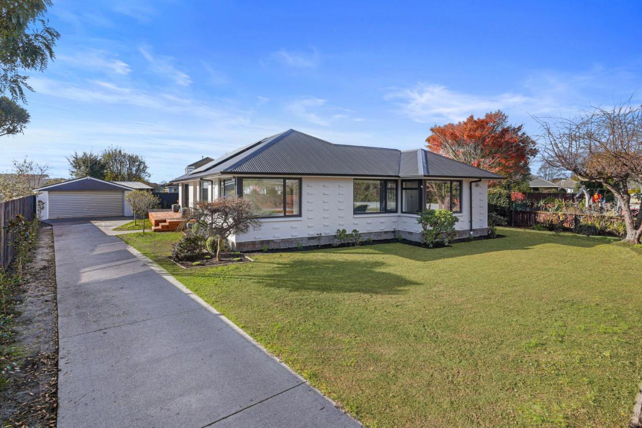 Private, Family-Friendly Home, 4Br By Airport & Free Parking Christchurch Exterior foto